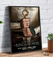 Quadro Poster Série O Senhor dos Anéis Os Anéis de Poder ( - Foto 3