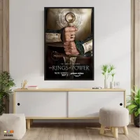 Quadro Poster Série O Senhor dos Anéis Os Anéis de Poder ( - Foto 4