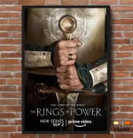 Quadro Poster Série O Senhor dos Anéis Os Anéis de Poder ( - Foto 5