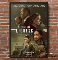 Quadro Poster Série Operação Lioness (2023) - Foto 5