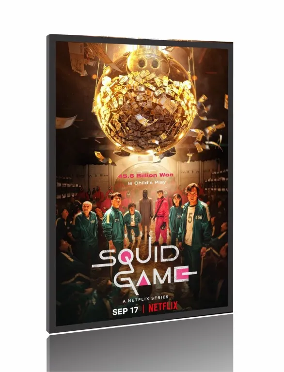 Quadro Poster Série Round 6 (2021)23) Imagem