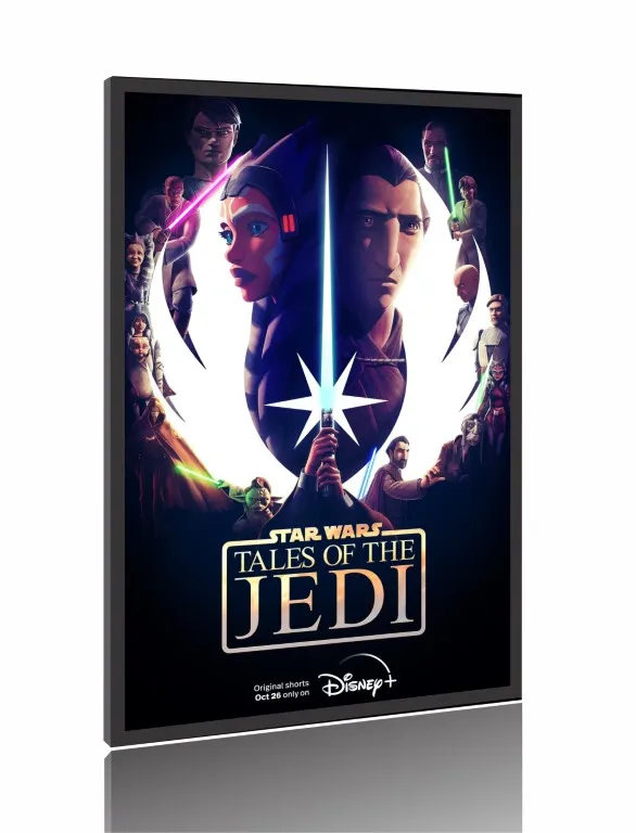 Quadro Poster Série Star Wars Histórias dos Jedi (2022) Imagem