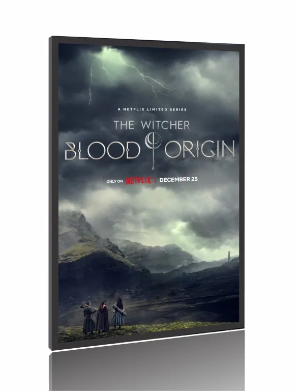 Quadro Poster Série The Witcher A Origem (2022)2024) Imagem