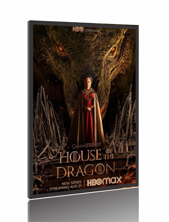 Quadro Poster Série A Casa do Dragão (2022) Imagem