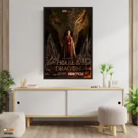 Quadro Poster Série A Casa do Dragão (2022) - Foto 4