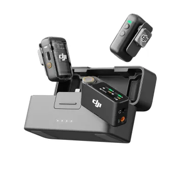 DJI116 - Microfone DJI Mic 2 (2 TX Microfone + 1 RX Receptor + 1 Case de carregamento) - Foto 2