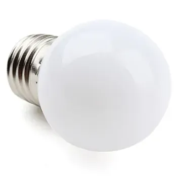 Lampada led Bulbo Bolinha de 1w A45 azul