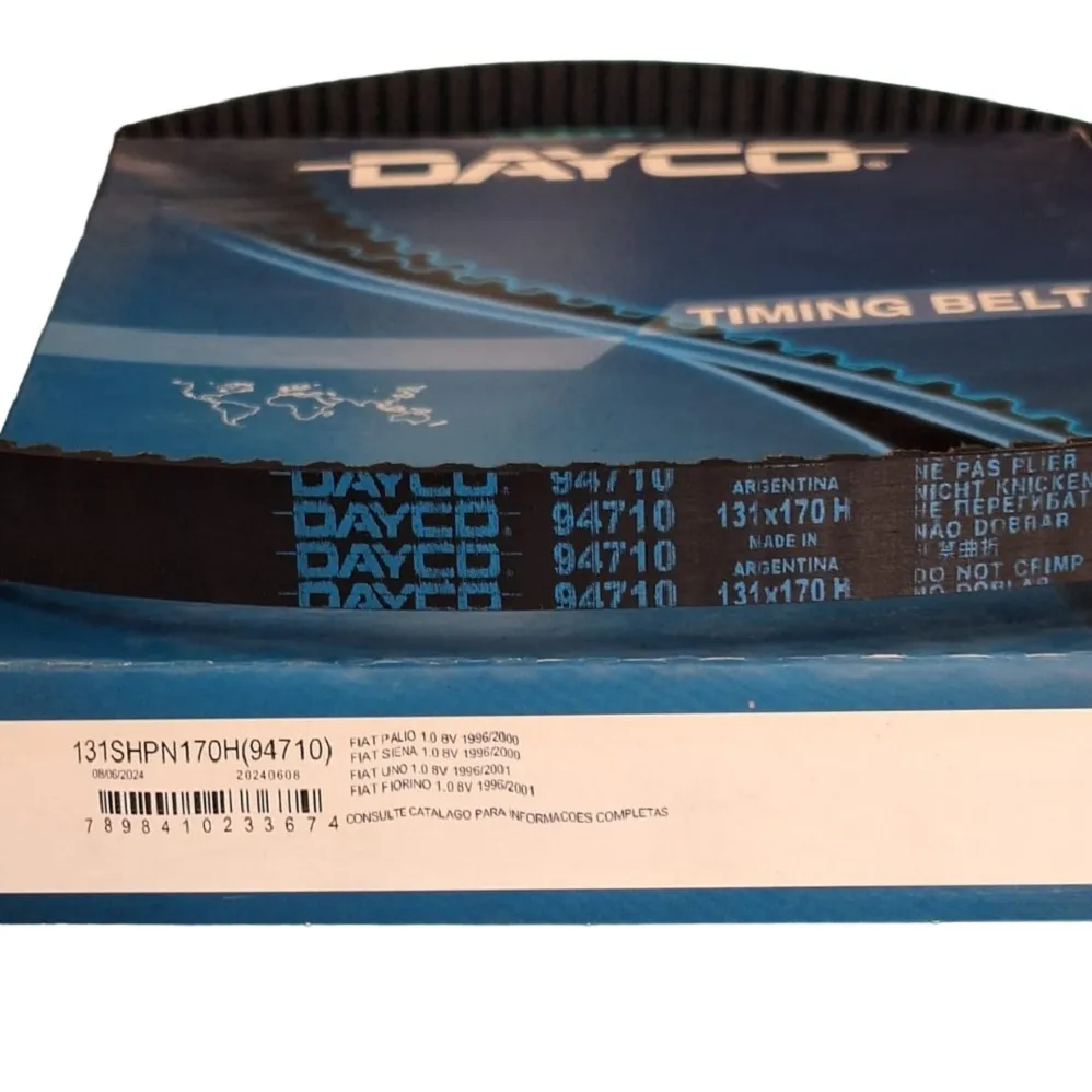 Correia Dentada 131 Dentes  DAYCO 131SHPN170H