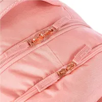Mochila Carrinho 2 Compartimentos Sestini Rolling Grande - Metálico Rosa - Foto 5