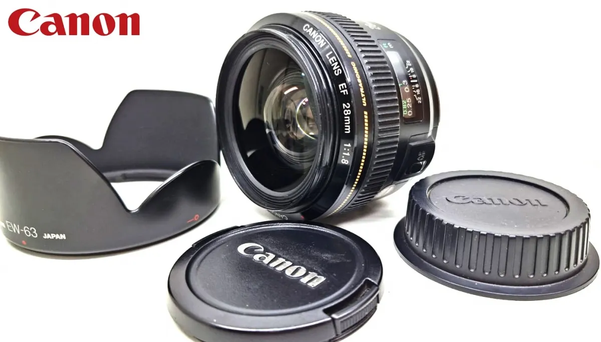 Lente Canon EF 28mm f/1.8 USM - Usada - Vendida