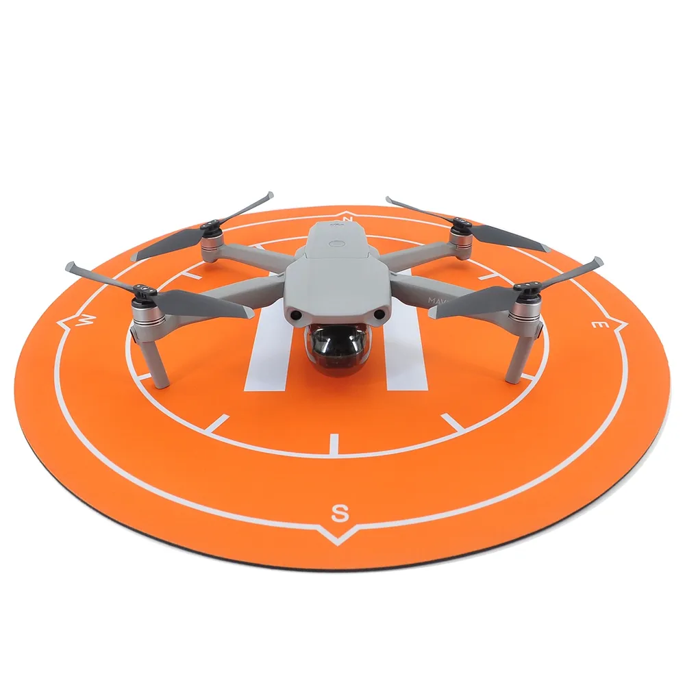 Landing PAD - Plataforma de pouso dobrável DM50cm para drones (laranja)