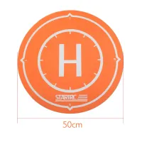 Landing PAD - Plataforma de pouso dobrável DM50cm para drones (laranja) - Foto 3