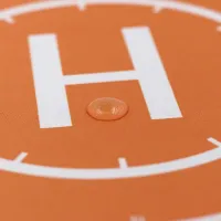 Landing PAD - Plataforma de pouso dobrável DM50cm para drones (laranja) - Foto 5