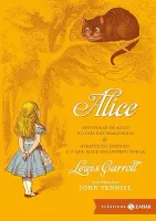ALICE - AVENTURAS DE ALICE NO PAIS DAS MARAVILHAS E ATRAVES DO ESPELHO E O QUE ALICE ENCONTROU POR LA (PRODUTO USADO - MUITO BOM)
