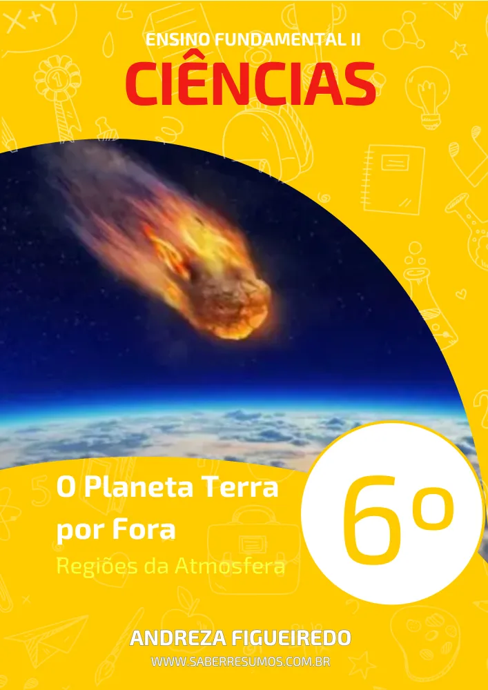 273 - Ciências - O Planeta Terra por Fora - Regiões da Atmosfera - 6º ano - PDF com 8 páginas