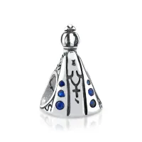 Berloque de Prata 950 - N. S. Aparecida - 251212