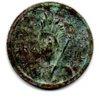 1932 - 100 Réis - Vicentina - Comemorativa 4° Centenário da Colonização do Brasil - Moeda Brasil - UTG