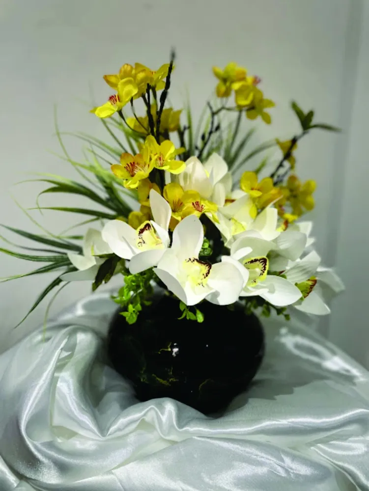Arranjo Orquídea Branca