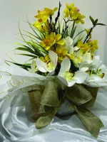 Arranjo Orquídea Branca - Foto 3