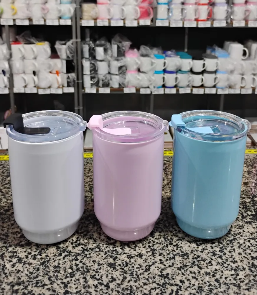 COPO DE POLIMERO COM TAMPA CRISTAL 400ML Imagem