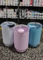 COPO DE POLIMERO COM TAMPA CRISTAL 400ML - Foto 2