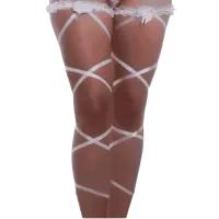 Perneira de Renda com Laço - Foto 2