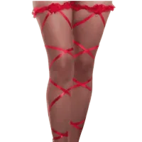 Perneira de Renda com Laço - Foto 3