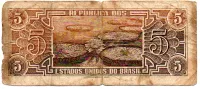 C111 - 5 Cruzeiros - Série 022 - Índio - Data: 1961 - UTG - Foto 2