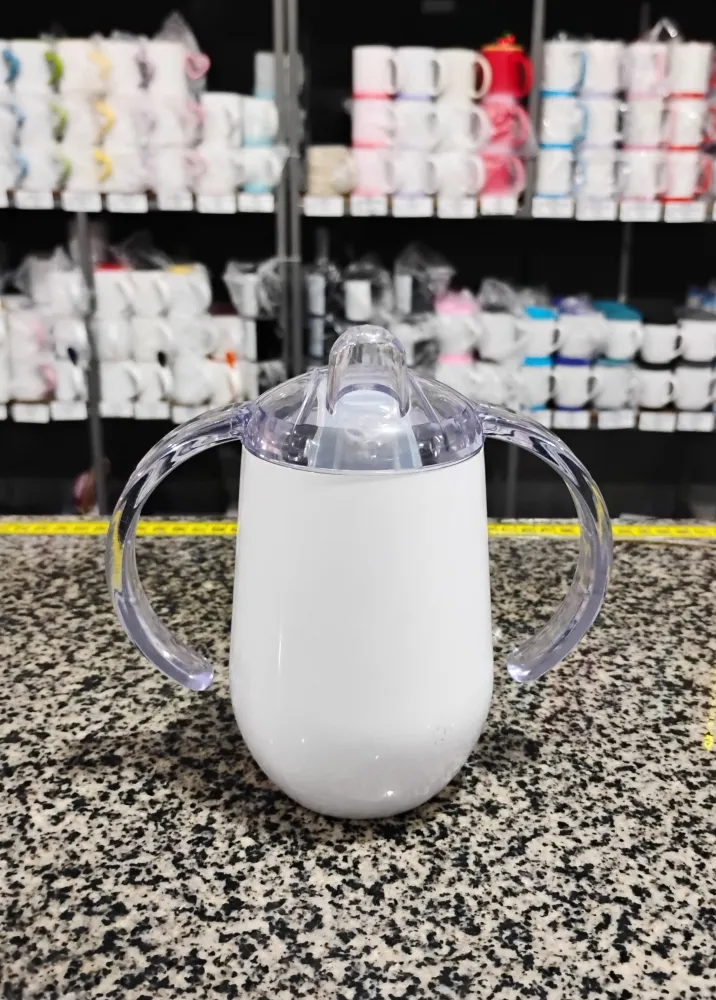 COPO 11OZ BRANCO BABY TERMICO CÔNICO 275ML -DEKO