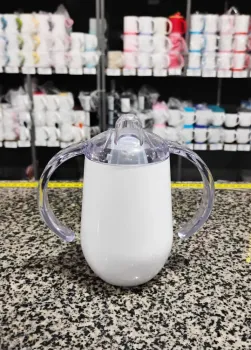 COPO 11OZ BRANCO BABY TERMICO CÔNICO 275ML -DEKO