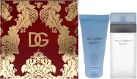 KIT DOLCE & GABBANA LIGHT BLUE POUR FEMME EDT 100ML + BODY CREAM 50ML - Foto 3