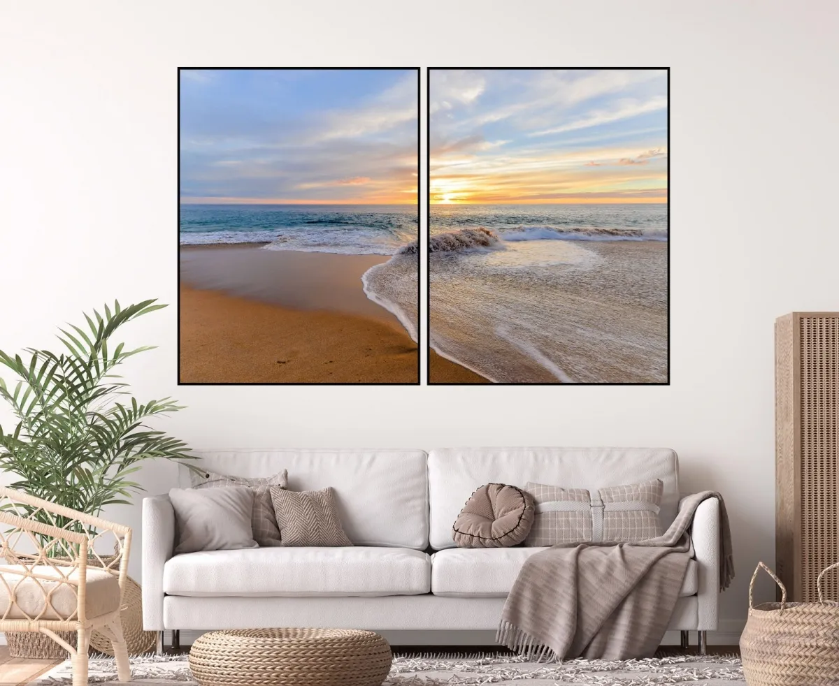  Dupla Paisagem Mar 1 Imagem