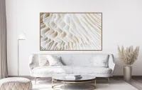 Quadro Abstrato ondas - Foto 2