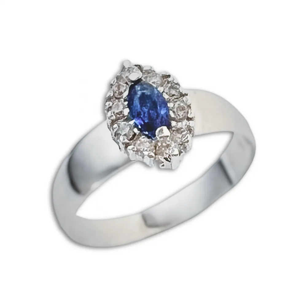 Anel de formatura prata alta 950 - AN335 Imagem