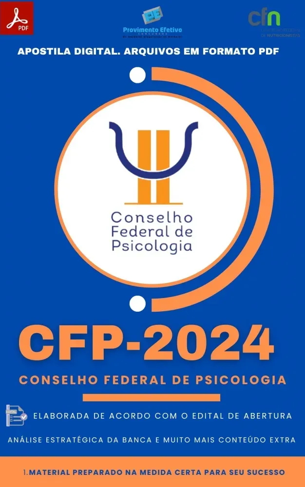 Apostila CFP Técnico Administrativo Suporte Informática 2024