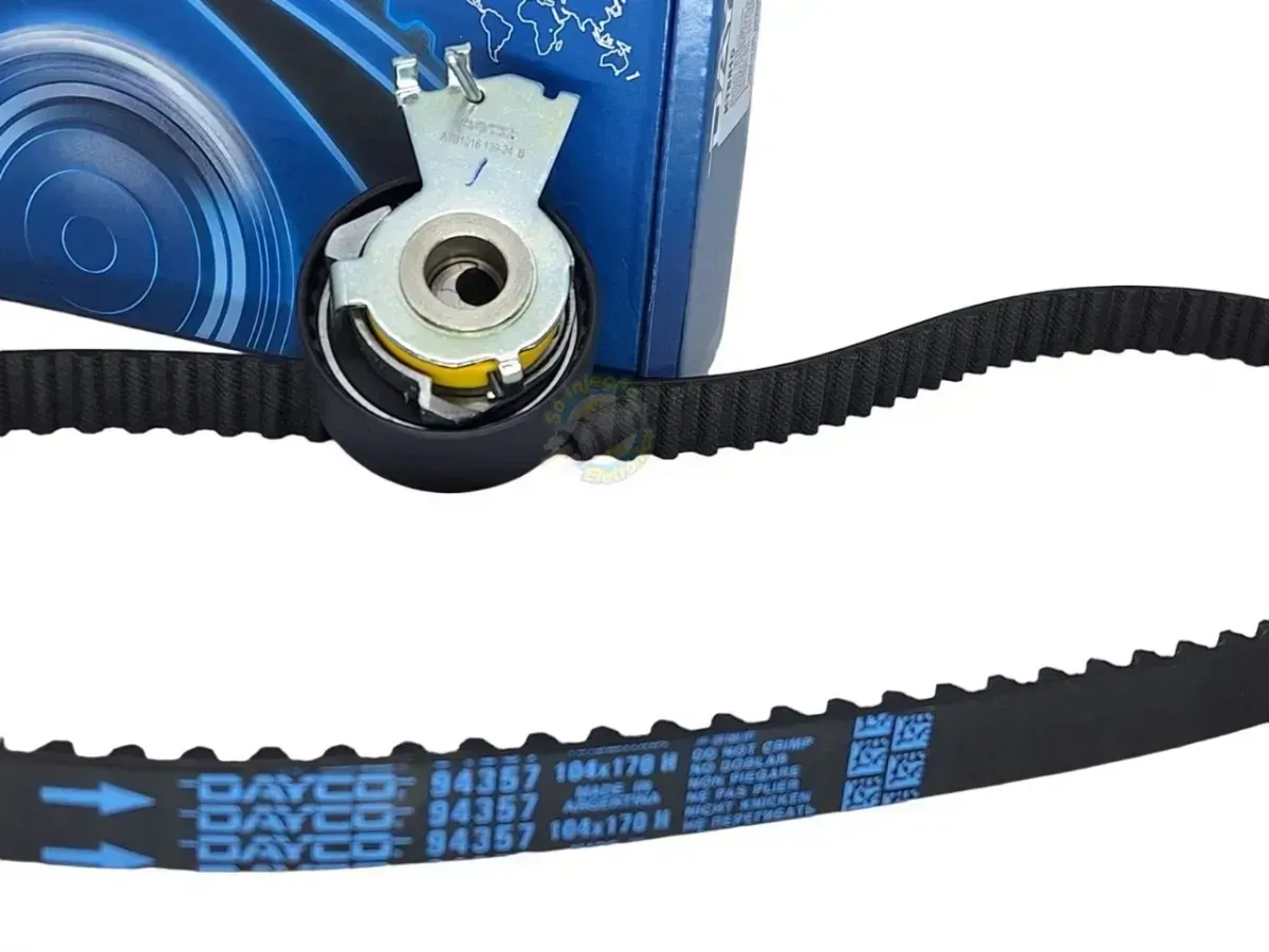 Kit Tensor e Correia Dentada Peugeot 207 1.4 8V 2009 até 2015 KTB810 