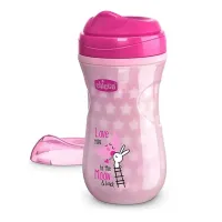 Copo Térmico Chicco Que Brilha no Escuro 14m+ - 266ml - Foto 2