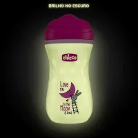 Copo Térmico Chicco Que Brilha no Escuro 14m+ - 266ml - Foto 9