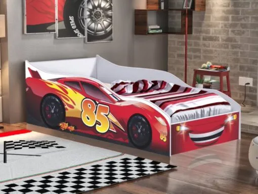 Cama Juvenil Formato de Carro – Red Imagem