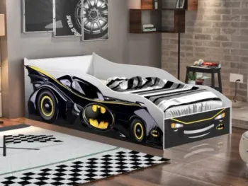 Cama Juvenil Formato de Carro – Black