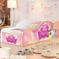 Cama Juvenil Carro (Menina) Princesas 16 – MADEC/VJ MÓVEIS