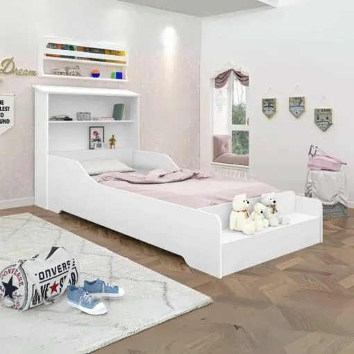 Cama Juvenil Liz Branco – MADEC/VJ MÓVEIS Imagem