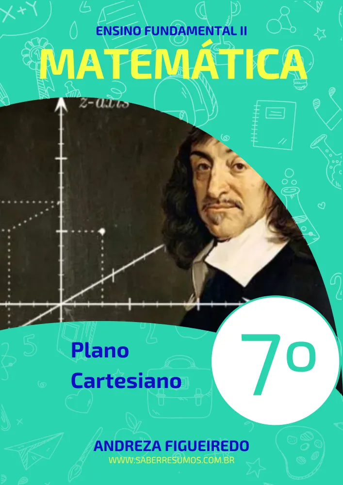 189 - Matemática - Plano Cartesiano - 7º ano - PDF com 17 páginas