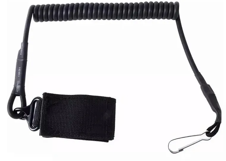 Fiel Retrátil cordão Tático em espiral