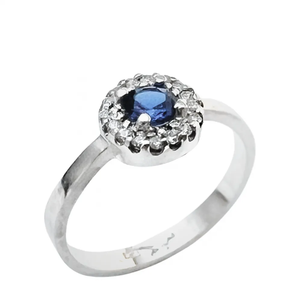 Anel de formatura prata 950 - AN307 Imagem