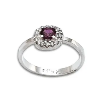 Anel de formatura prata 950 - AN307