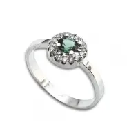 Anel de formatura prata 950 - AN307