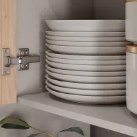 Cozinha Completa Essence 5 peças – Fendi/Gris - Foto 4