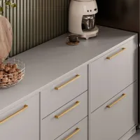 Cozinha Completa Essence 5 peças – Fendi/Cedro - Foto 2