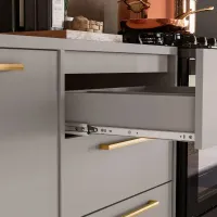 Cozinha Completa Essence 5 peças – Fendi/Cedro - Foto 3